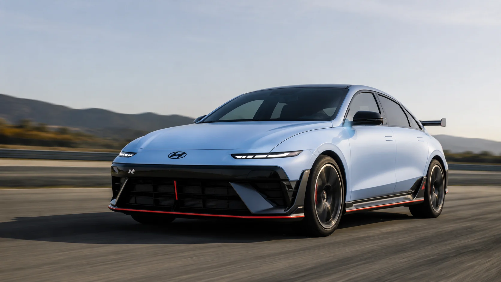 2026 Hyundai IONIQ 6 N performance electric sports sedan