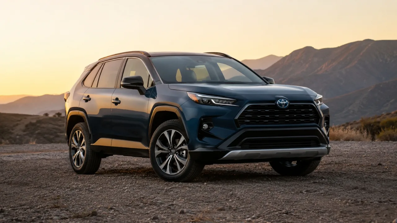 2026 Toyota RAV4 new design hybrid SUV