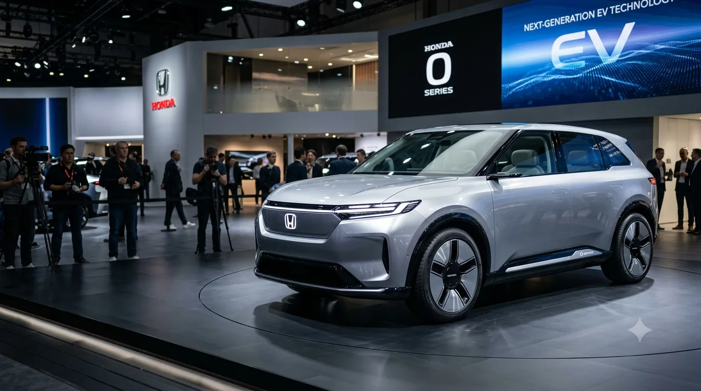 Honda 0 SUV 2026 electric SUV design and technology
