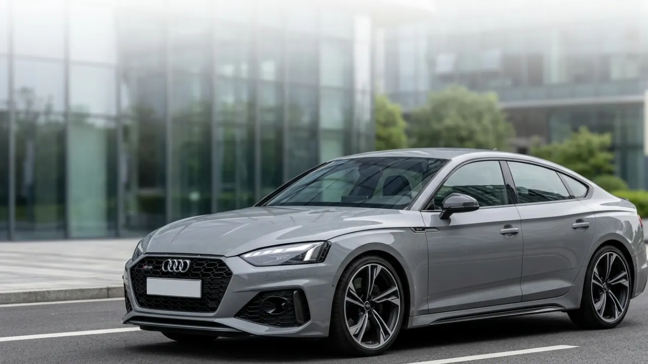 2026 Audi RS 5 plug-in hybrid performance car