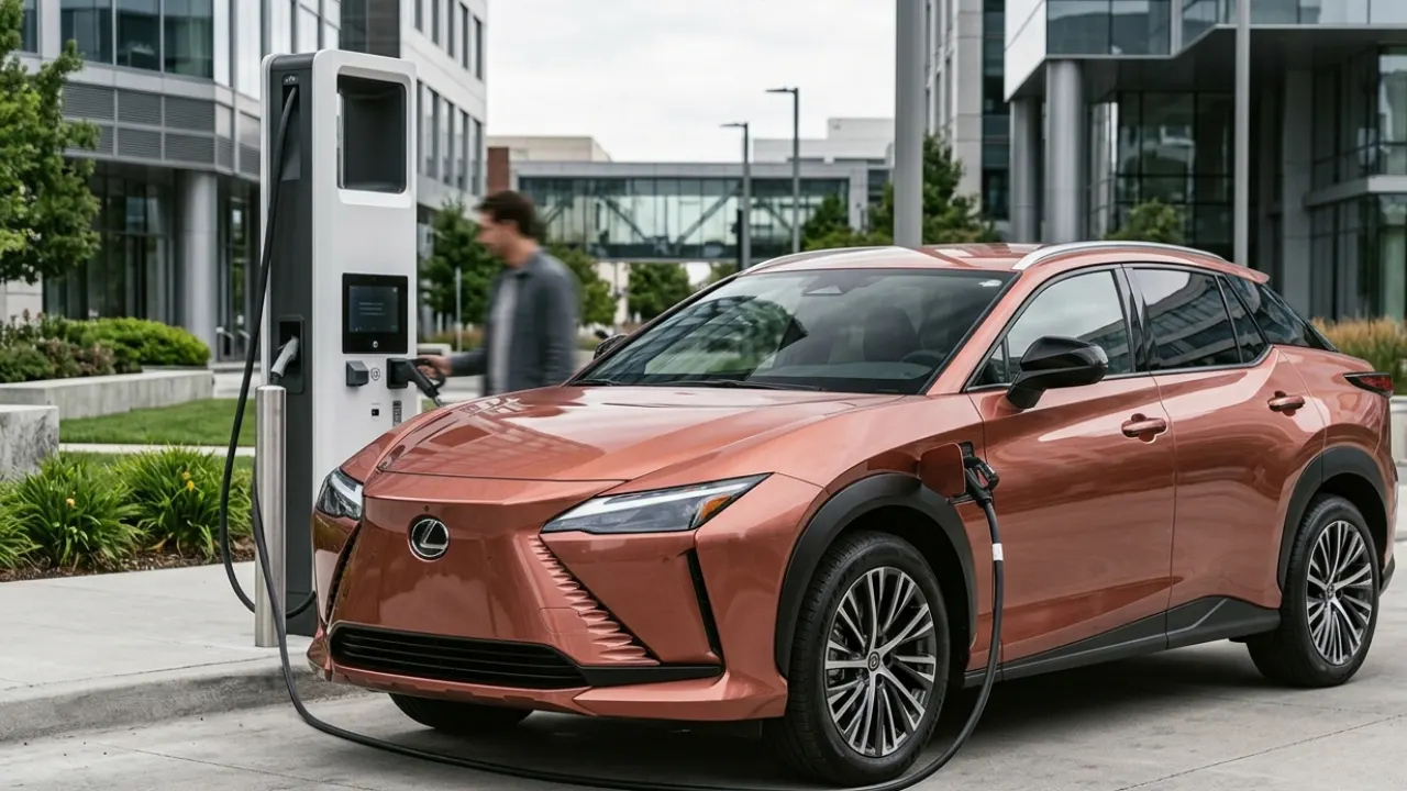 2026 Lexus RZ electric SUV range and charging