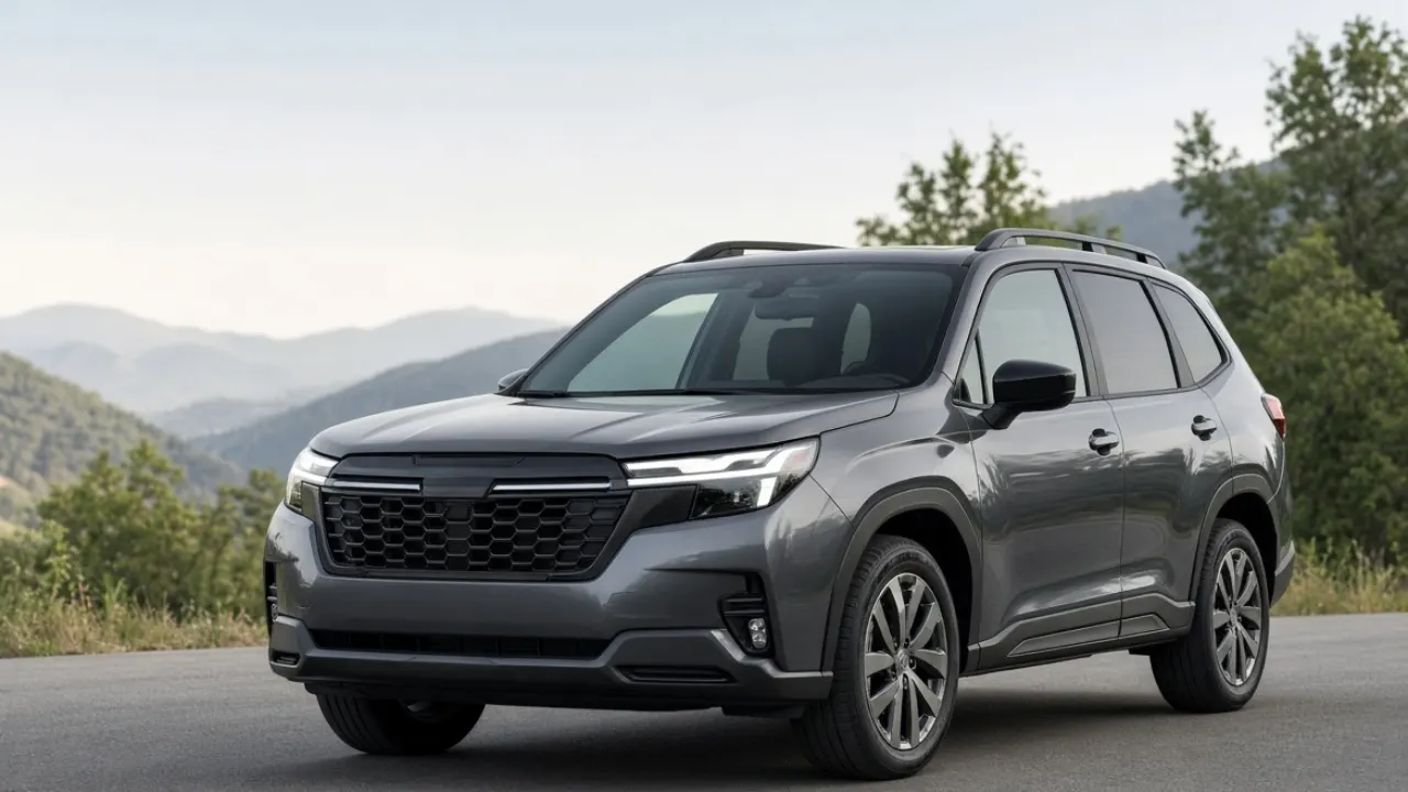 2026 Subaru Forester Hybrid compact SUV with AWD and hybrid powertrain