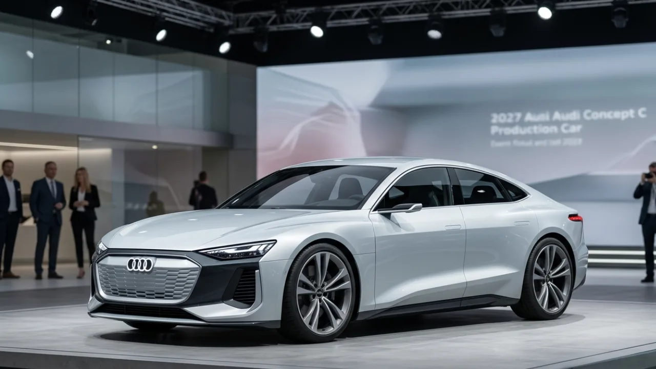 2027 Audi Concept C electric sports car