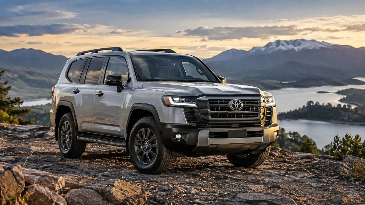 2027 Toyota Land Cruiser with new features and rugged SUV design
