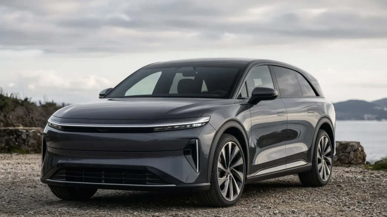 2026 Lucid Gravity electric SUV with luxury interior and long range
