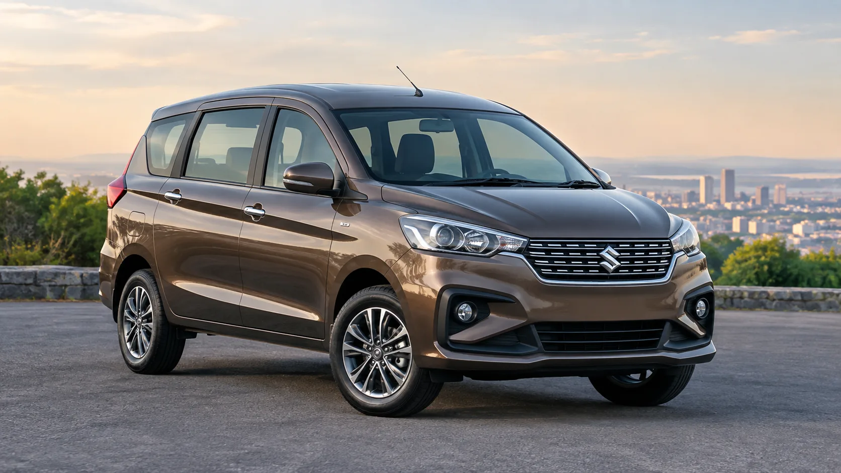 The Maruti Suzuki Ertiga 2026 offers seven seats, petrol and CNG powertrains, manual and automatic transmissions and multiple trim levels.