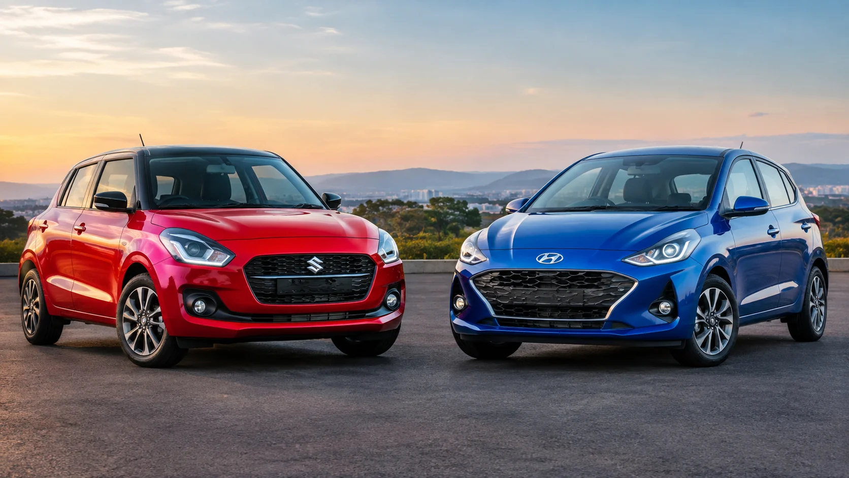 Maruti Suzuki Swift vs Hyundai Grand i10 Nios comparison