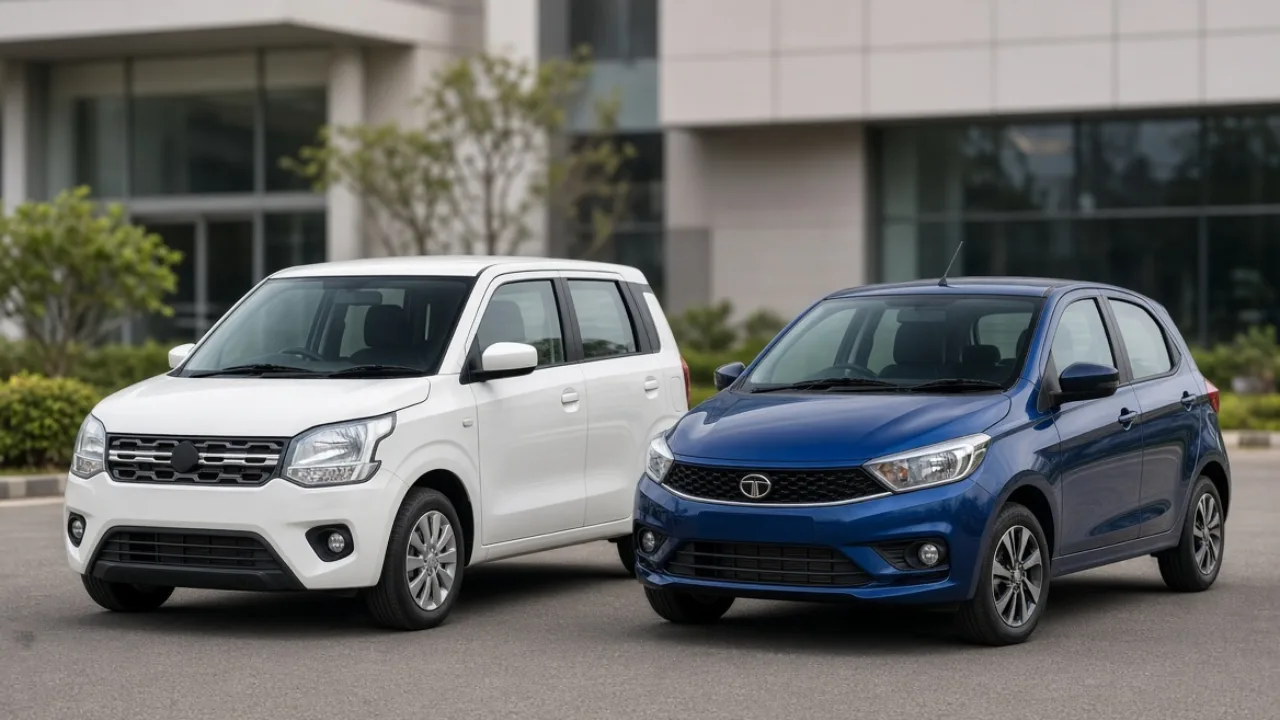 Maruti Suzuki Wagon R vs Tata Tiago comparison in India