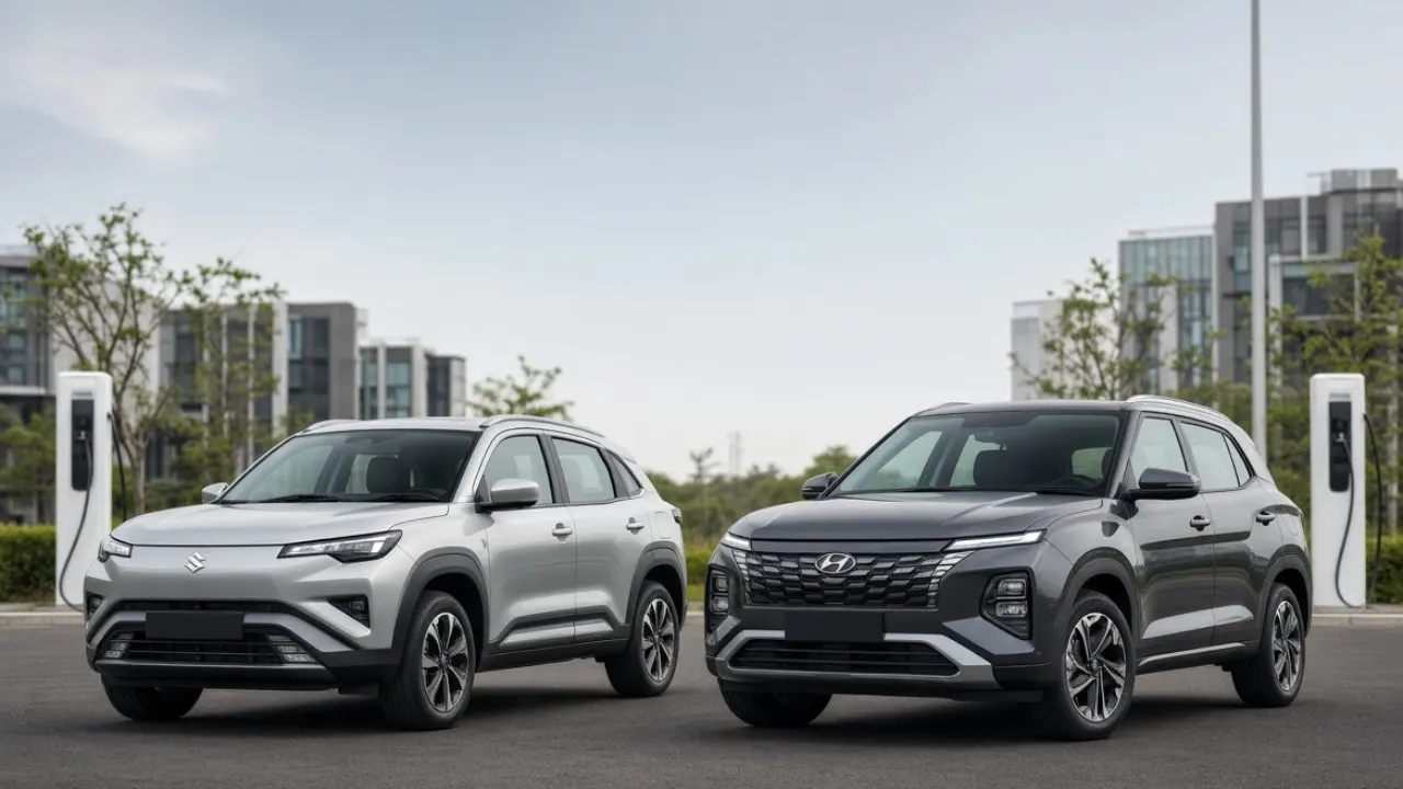 Maruti Suzuki e VITARA vs Hyundai Creta Electric comparison in India