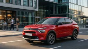 2026 Citroën Basalt SUV exterior showing coupe design