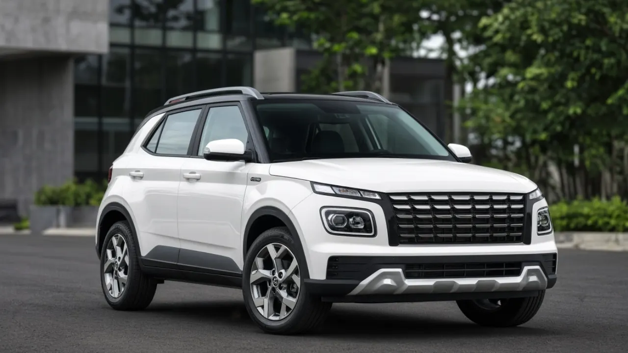 2026 Hyundai Venue SUV with premium features and safety technology