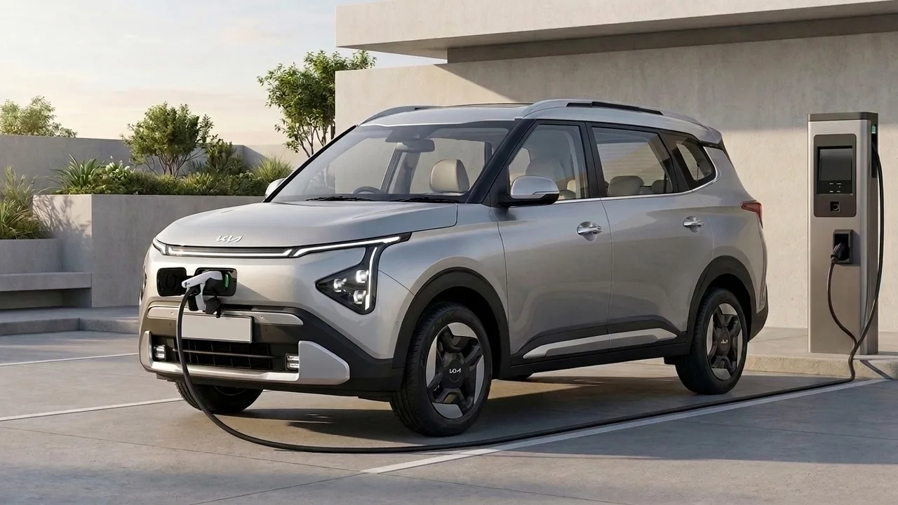 2026 Kia Carens Clavis EV electric MPV with 490 km range