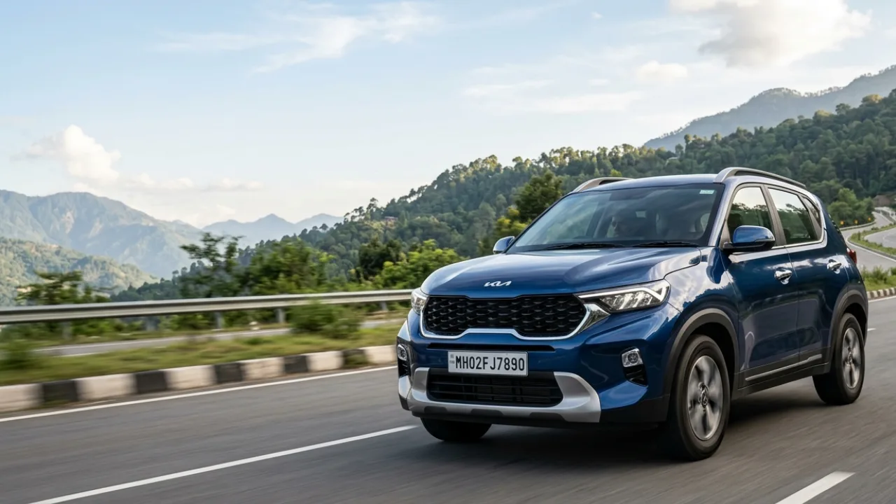 2026 Kia Sonet SUV with modern exterior design