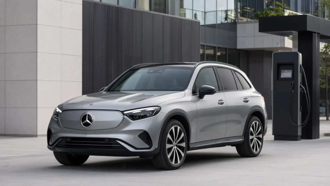 2026 Mercedes-Benz GLC Electric with 800V charging technology