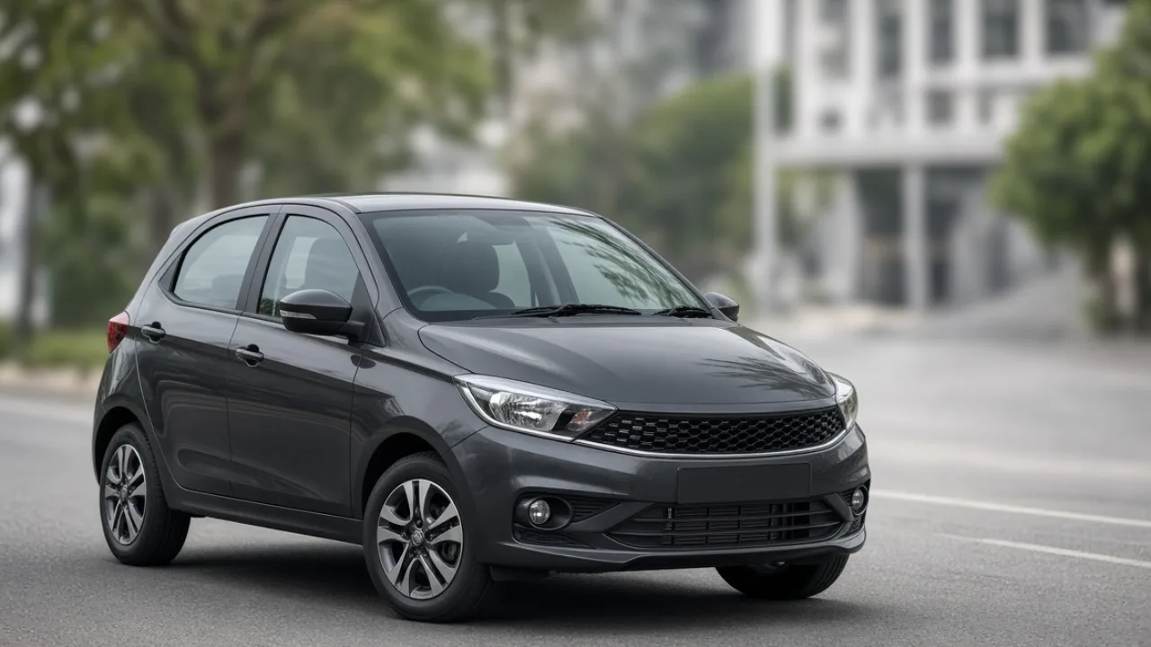 2026 Tata Tiago facelift exterior in India