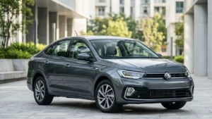 2026 Volkswagen Virtus sedan exterior in India