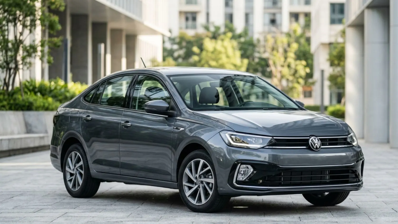 2026 Volkswagen Virtus sedan exterior in India